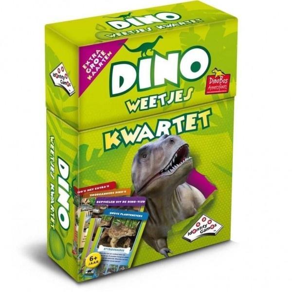 Dino Weetjes Kwartet Kaartspel, Hobby en Vrije tijd, Gezelschapsspellen | Kaartspellen, Ophalen of Verzenden