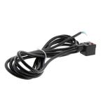 Connector (DIN-A) met 3m kabel en LED, Verzenden