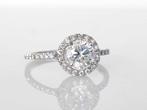 Verlovingsring - 18 karaat Witgoud - 0.90ct. tw. Diamant