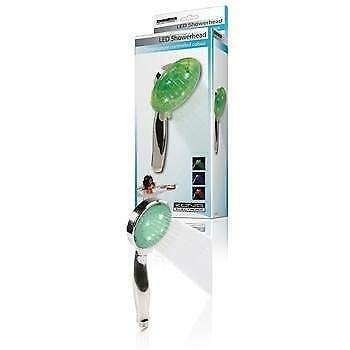 LED douchekop met warmte indicator, Doe-het-zelf en Bouw, Elektriciteit en Kabels, Kabel of Snoer, Verzenden