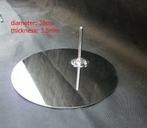 *TIP*  NIEUWE  metalen voetplaat incl voetpin, Ophalen of Verzenden