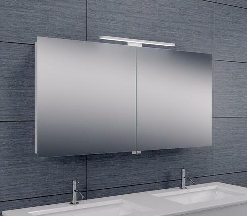 Sanifun One-Led spiegelkast Sarito 1200 x 600, Huis en Inrichting, Badkamer | Badkamermeubels
