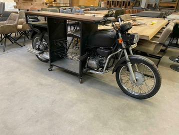 Rajdoot retro moto - wijnrek (nieuw, outlet) beschikbaar voor biedingen