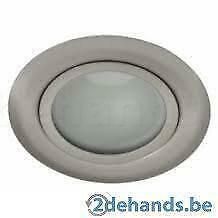 Inbouwspot : inox met led 6 watt :nieuw, Huis en Inrichting, Lampen | Spots, Ophalen of Verzenden