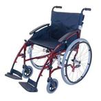 Opvouwbare Rolstoel D-Lite Deluxe Lichtgewicht (Nieuw), Handbewogen rolstoel, Ophalen of Verzenden