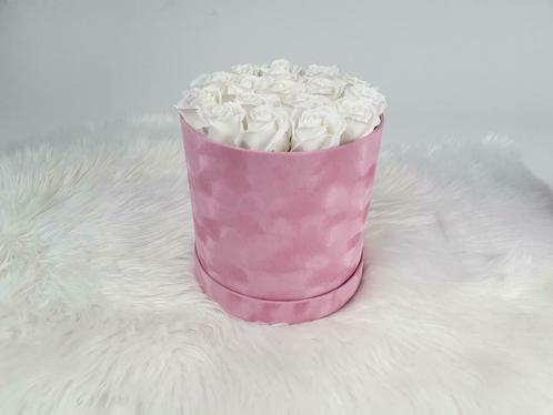 Flower Soap in kado verpakking, Velvet rond Large, Huis en Inrichting, Overige Huis en Inrichting, Nieuw, Ophalen of Verzenden