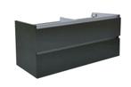 Vision onderkast dubbel+4 laden 120x46 hoogglans grijs, Ophalen of Verzenden, Nieuw