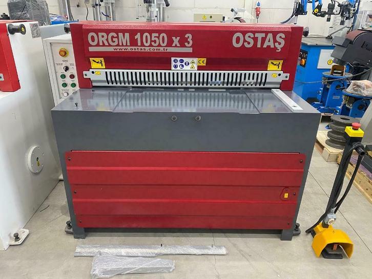 OSTAS ORGM 1050 x 3 plaatschaar knipbank, Doe-het-zelf en Bouw, Gereedschap | Overige machines, Nieuw