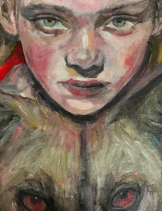 Anna Dart - Youth, Antiek en Kunst, Kunst | Schilderijen | Modern