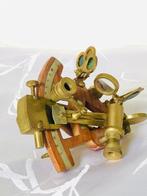 Sextant - Hout, Messing - maritime