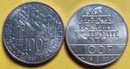 Frankrijk. 100 Francs 1985 et 1986 (lot de 2 monnaies en, Postzegels en Munten