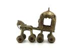 Beeld, Jouet de temple - early 20th c. - 17 cm - Messing, Antiek en Kunst
