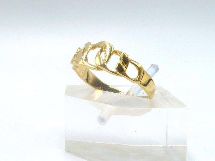 Ring - 18 karaat Geel goud, Handtassen en Accessoires, Ringen