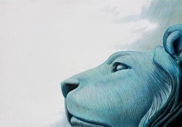 Dylan Altamiranda - Lion (after Auguste Caïn)