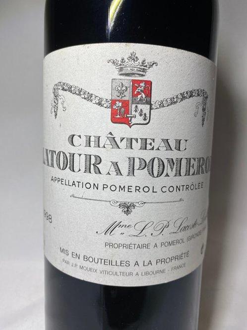 1998 Château Latour à Pomerol - Pomerol - 1 Magnum (1,5 L), Verzamelen, Wijnen