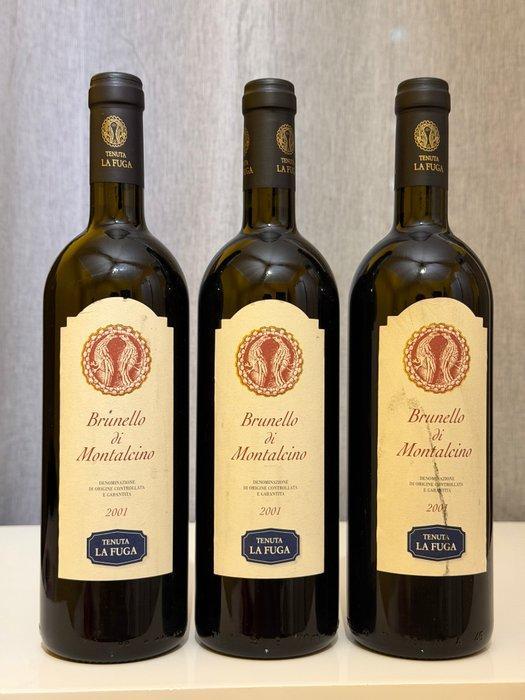 2001 x3 Brunello & 2009 x2 Rosso di Montalcino, Tenuta La, Verzamelen, Wijnen