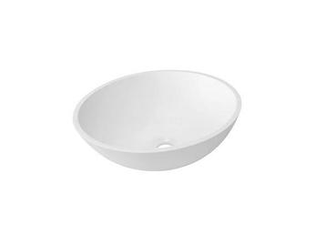 Veiling - Waskom Mintra Solid Surface Mat 40x14cm Rond beschikbaar voor biedingen
