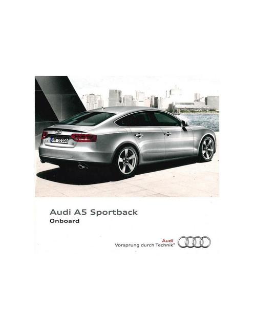 2011 AUDI A5 SPORTBACK CD ONBOARD, Auto diversen, Handleidingen en Instructieboekjes, Ophalen of Verzenden