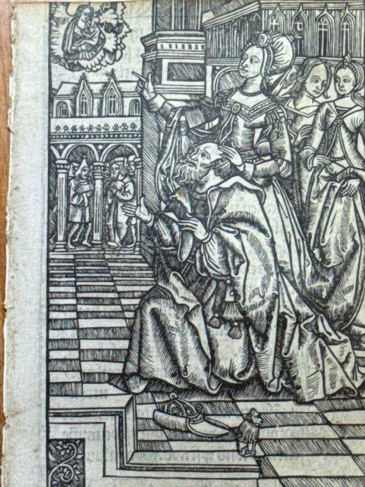 Paris, Antoine Verard, 1510 - Printed Book of Hours on, Antiek en Kunst, Antiek | Boeken en Manuscripten