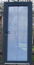 aluminium buitendeur , achterdeur , deur 99 x 210 antraciet, 80 tot 100 cm, Nieuw, Ophalen of Verzenden, Buitendeur