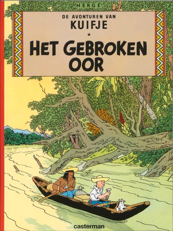 Het gebroken oor / Kuifje / 05 9789030325093 Hergé, Boeken, Stripverhalen, Gelezen, Verzenden