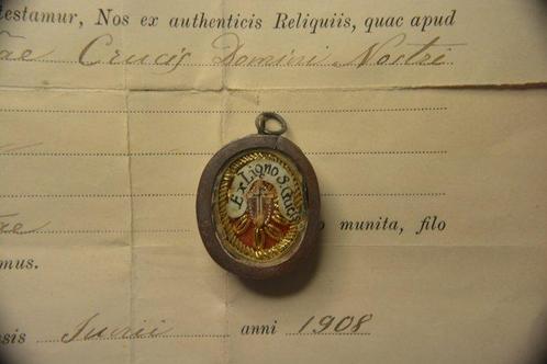 Reliekhouder - Zilver - 1900-1910 - Santa Croce Onze Heer, Antiek en Kunst, Kunst | Niet-Westerse kunst