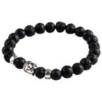 Fako Bijoux® - Buddha Armband - Deluxe - Lavasteen, Handtassen en Accessoires, Armbanden, Verzenden, Nieuw