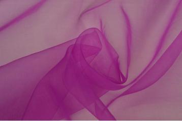15 meter organza stof - Cassis, Verzenden