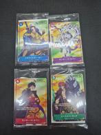Bandai - 4 Card - One Piece - Luffy Gear 5 Trafalgar Law, Hobby en Vrije tijd, Verzamelkaartspellen | Overige, Nieuw