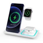 3 in 1 Oplaadstation - Compatibel met Apple iPhone / iWatch, Télécoms, Téléphonie mobile | Batteries, Verzenden