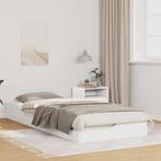 vidaXL Bedframe Wit 90 x 220 cm Massief grenenhout, Huis en Inrichting, Verzenden, Nieuw