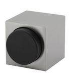 Olivari deurstop Cubo vierkant rvs mat titaan PVD, Nieuw, Overige materialen, Klink of Kruk