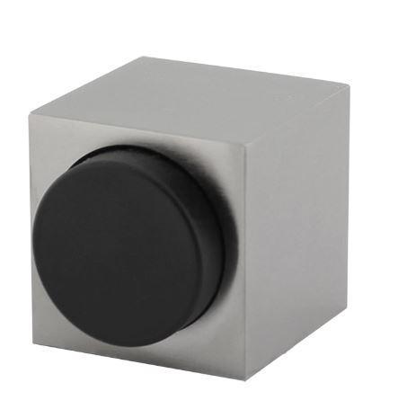 Olivari deurstop Cubo vierkant rvs mat titaan PVD, Doe-het-zelf en Bouw, Hang- en Sluitwerk, Klink of Kruk, Nieuw, Overige materialen