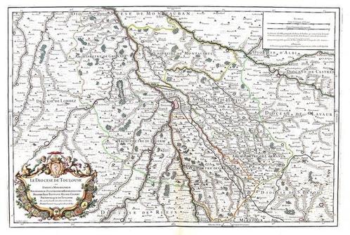 Frankrijk - Toulouse, Haute-Garonne; H. Jaillot - Le Diocese, Boeken, Atlassen en Landkaarten