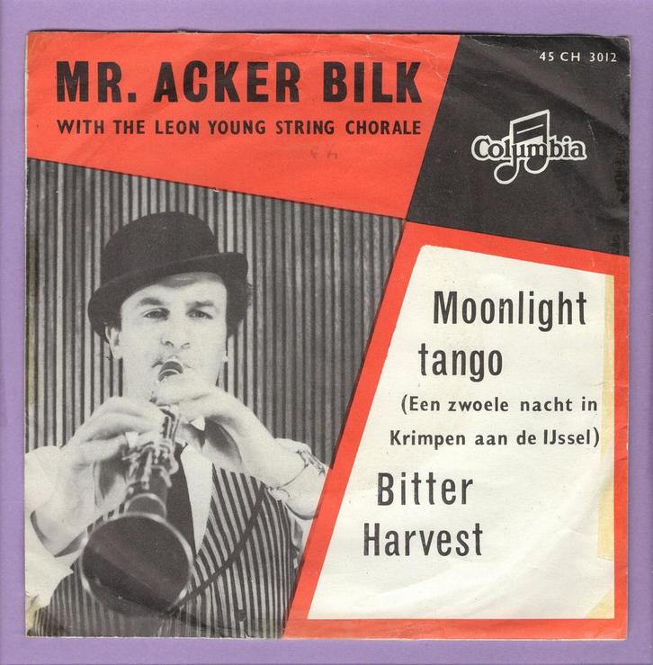 Mr. Acker Bilk, Leon Young String Chorale – Moonlight Tango, CD & DVD, Vinyles Singles, Enlèvement ou Envoi