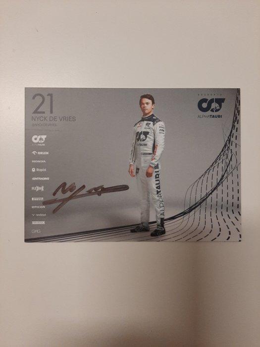 Scuderia AlphaTauri - Nyck de Vries, Pierre Gasly, Yuki, Verzamelen, Automerken, Motoren en Formule 1