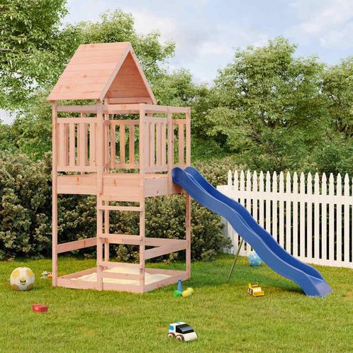 vidaXL Speelhuis massief douglashout, Kinderen en Baby's, Speelgoed | Buiten | Speeltoestellen, Nieuw, Verzenden