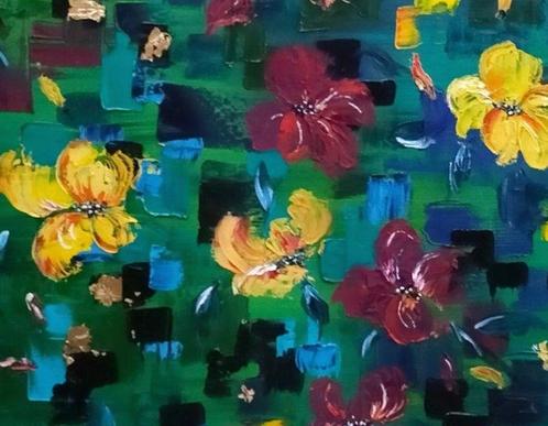 Milena Bernardini - Verde, Antiek en Kunst, Kunst | Schilderijen | Modern