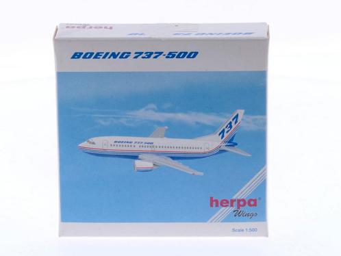 Schaal 1:500 Herpa 505444 Boeing Company Boeing 737-500 R..., Hobby en Vrije tijd, Modelbouw | Vliegtuigen en Helikopters, Zo goed als nieuw