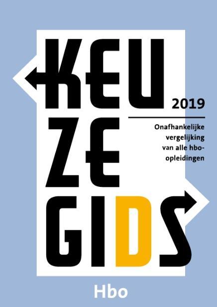 Keuzegids Hbo 2019 9789087610739, Livres, Livres d'étude & Cours, Envoi