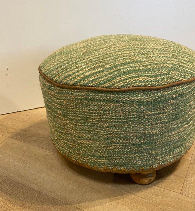 Poef - Hout, Wol, Antiek en Kunst, Curiosa en Brocante