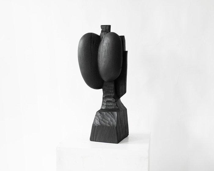 Ros Khavro - sculptuur, Abstract - Unique - 60 cm - Acacia -, Antiek en Kunst, Kunst | Designobjecten