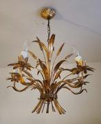 Kroonluchter - Verguld, IJzer - met de hand gesmeed bladgoud