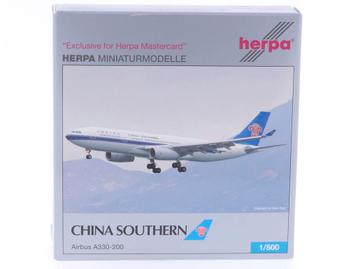 Schaal 1:500 Herpa 514583 China Southern Airbus A330-200..., Ophalen of Verzenden