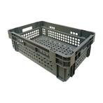 Nestbare Stapelbare Distributiekrat 600x400x180 mm grijs, Zakelijke goederen, Ophalen of Verzenden