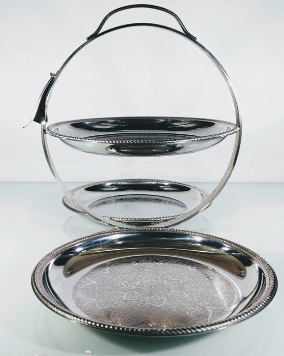 Alessi - Ufficio Tecnico Alessi - Taartstandaard - Mercurio, Antiek en Kunst, Antiek | Meubels | Stoelen en Sofa's