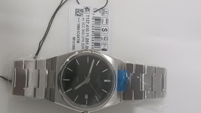 Tissot - PRX - Zonder Minimumprijs - T137.410.11.051.00 -, Handtassen en Accessoires, Horloges | Heren