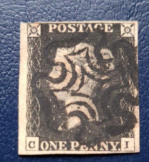 Groot-Brittannië 1840 - Koningin Victoria 1 penny 1840, Postzegels en Munten, Postzegels | Europa | UK