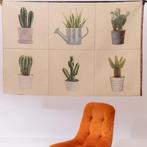 Arazzo in hoogwaardig Gobelin-stof - 6 Cactus Boho Chic -