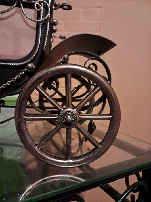 Drankkast - Gietijzer, Metaal - Decoratieve koets, uniek, Antiquités & Art, Curiosités & Brocante